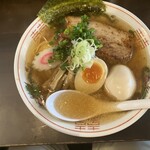 麺や横丁 縁日 - 横丁ラーメン 味玉