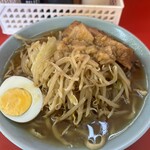 Ramen Fujimaru - 富士丸ラーメン半分各種コール♪ うんうん、このぐらいの盛で充分なのですよ。