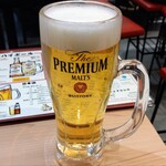 金の粉 - ちょい飲みセットは生ビールで(＋150円)