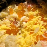 恵比寿 蟹よし - 蟹とイクラの土鍋ごはん