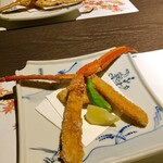 恵比寿 蟹よし - 蟹逸品（ズワイガニの唐揚げ）