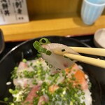 居酒屋 朝次郎 - 刺身一枚一枚が薄い