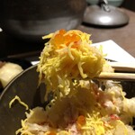 恵比寿 蟹よし - 蟹とイクラの土鍋ごはん