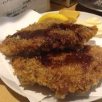 やきとんのみつぼ - レバフライ