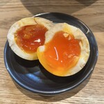 らぁ麺 紫陽花 - 味玉うまそーでしょ