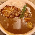 ロシナンテ2世 - 欧風カレー　トッピング：ミニひれカツ