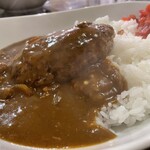 Gyu sha - カレーの場合は、ハンバーグ　ミディアムをすすめられます