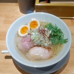 麺家 たけ田 - 味玉塩らーめん