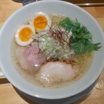 麺家 たけ田 - 味玉塩らーめん