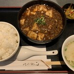 namaramujingisukansambikinohitsuji - ラム麻婆豆腐定食