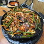 食道園 - ホルモン1人前（辛バージョン）