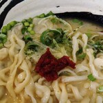 俺の中華たなか家 - 後半添えられた「辛味噌」を溶いて〰️♒味変♒〰️