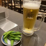味楽天 - 生ビール(静岡麦酒