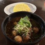 イエロースパイス - 日替わりスープカレー「葱まみれたこやき」