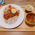 コーヒーバーダブルエー - キーマカレー