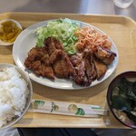 三丁目 にしや食堂 - 鶏のカリカリ焼き定食