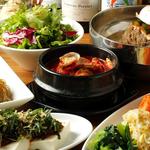 COSARI NEW KOREAN TABLE TOKYO - コース料理の一例