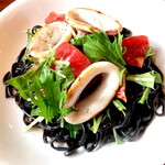 Japanese style squid ink sauce