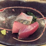 うみからそらへ - お造り  カツオ２種？カンパチ