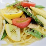 Peperoncino with seasonal vegetables