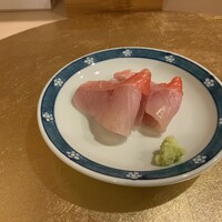 寿司 赤酢 - キンメ昆布じめ