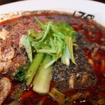 175°DENO担担麺 - 黒胡麻担々麺　痺れる　８５０円のアップ　【　２０１３年１０月　】