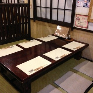6名席の座敷席です！

