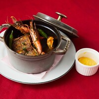 ブイヤベース 鯛と有頭海老