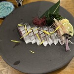 横須賀夜市 - あじ刺身