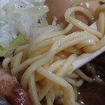 中華ソバ 櫻坂 - 麺アップ