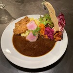 ミセス・ダダ - 動物系カレー＋カツ