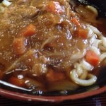 味ロッジわくわくさかき びんぐし亭 - カレーうどん680円