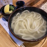 なか浦 - ゆだめうどん400円