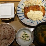 Yayoi Ken - 鶏南蛮定食 もち麦大 840円