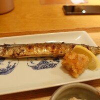 小割烹おはし 恵比寿 - 本日のお魚とおばんざい御膳、この日はさんま