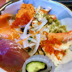 竹乃家 - セットのミニ丼