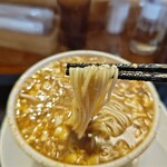 ラーメン かぶきもの - シビ辛麻婆豆腐ラーメン（レベル１）リフト