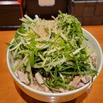 ラーメン 坊也哲 - ネギ豚