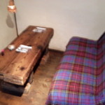 スパイスカフェ - ソファー席でいただきました。