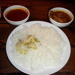 ライスは大盛無料