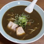 今池呑助飯店 - ラーメン700円　Ａ．伝統の油こってり濃い口