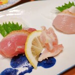 地鶏の里 永楽荘 - 鶏の刺身