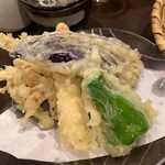 二本松 - 天ぷらそば冷 天ぷら