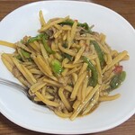 今池呑助飯店 - 14.青椒肉絲800円