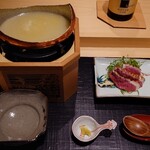 日本料理 柳燕 - 津軽鴨の白湯鍋