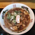 食堂 颯楽 - 豚ホルモンラーメン