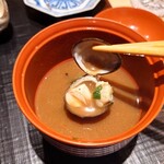 日本料理 柳燕 - 蜆の味噌汁