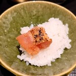 日本料理 柳燕 - 炙り明太子で