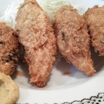 かきフライ　アップ