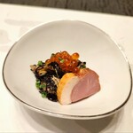 日本料理 四季 - 先付 ひじきと鴨